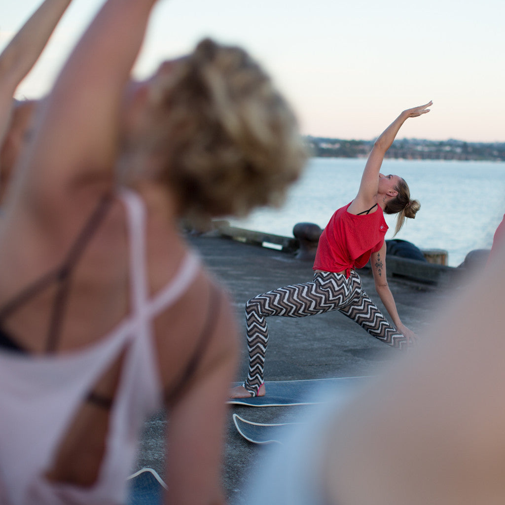 Sunrise Yoga this week with Nik Robson