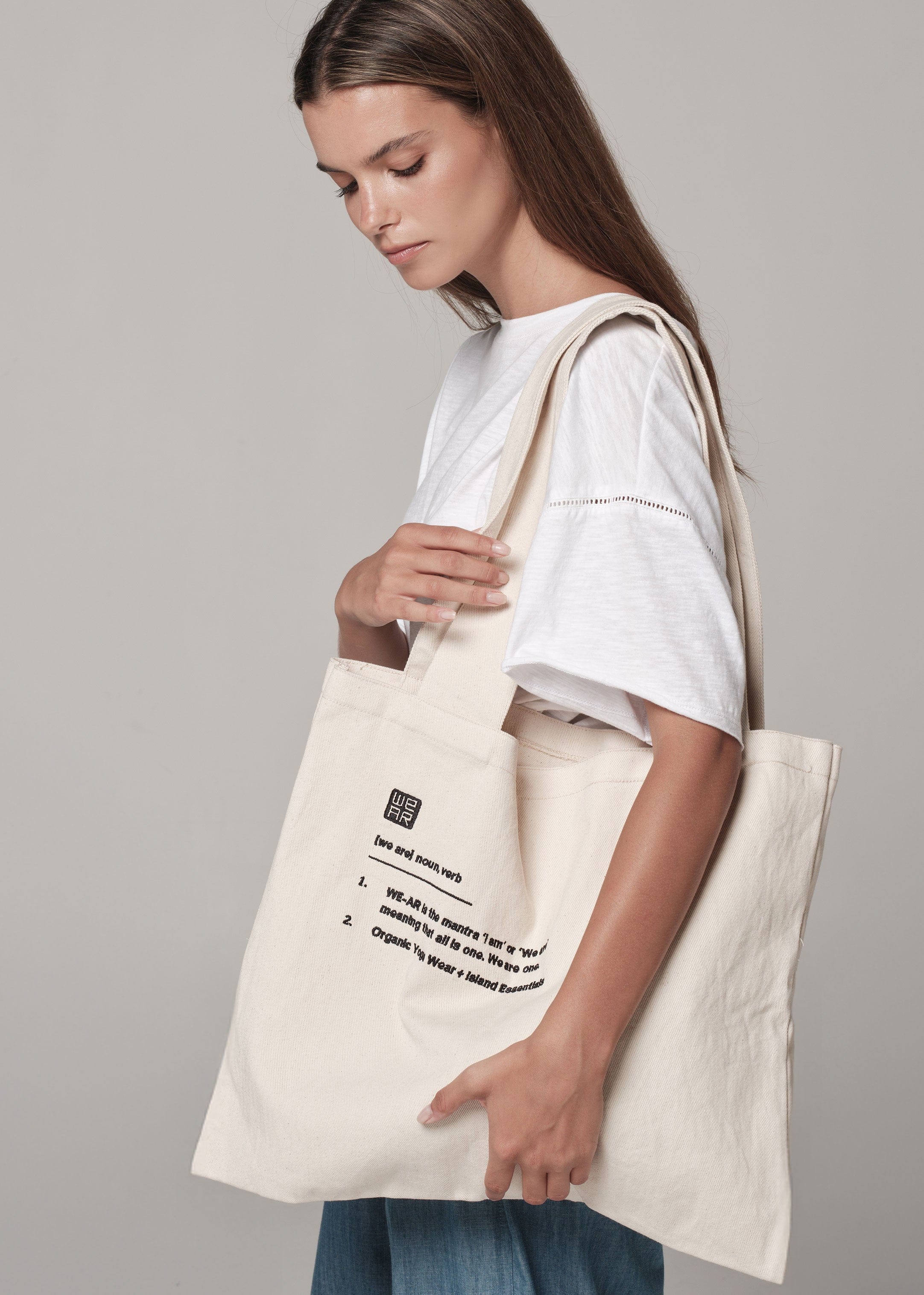 Ethos Tote parchment Ethos Tote